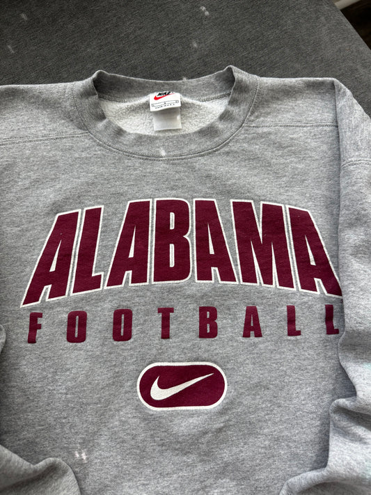 Vintage 90’s Nike Alabama Football Crewneck (Large)