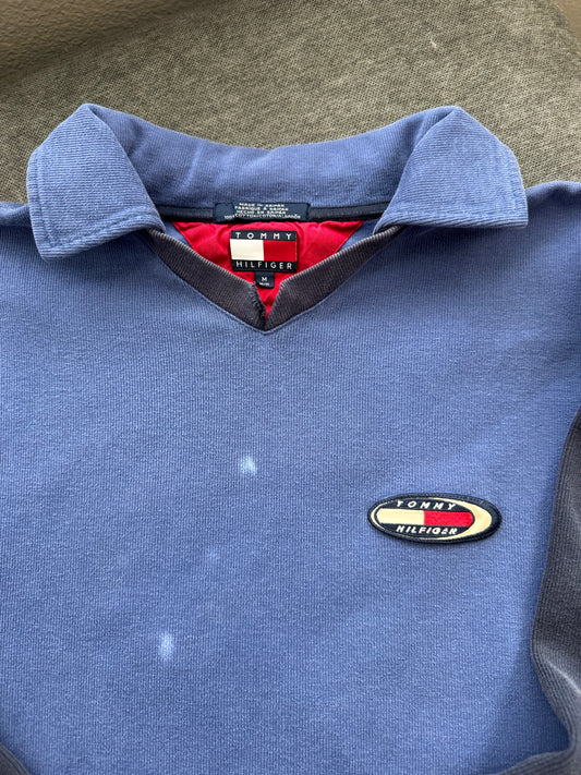 Vintage Tommy Hilfiger Rugby Long Sleeve Shirt (Medium)