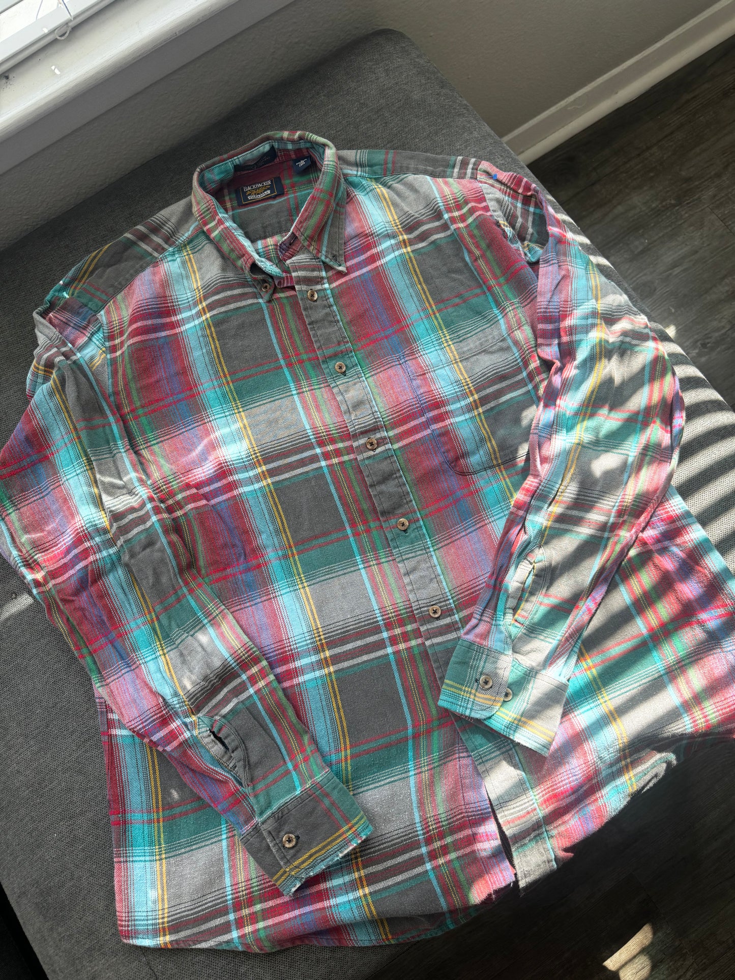 Vintage Backpacker Flannel (L)