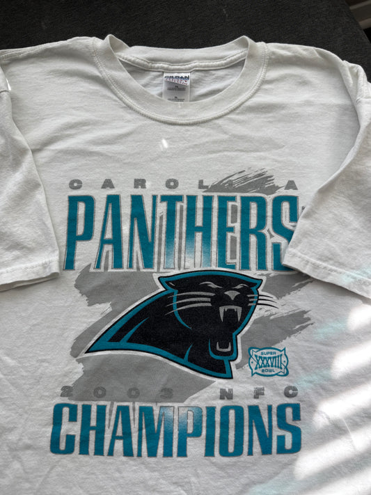 Vintage Carolina Panthers 2003 NFC Champions Tee (XL)