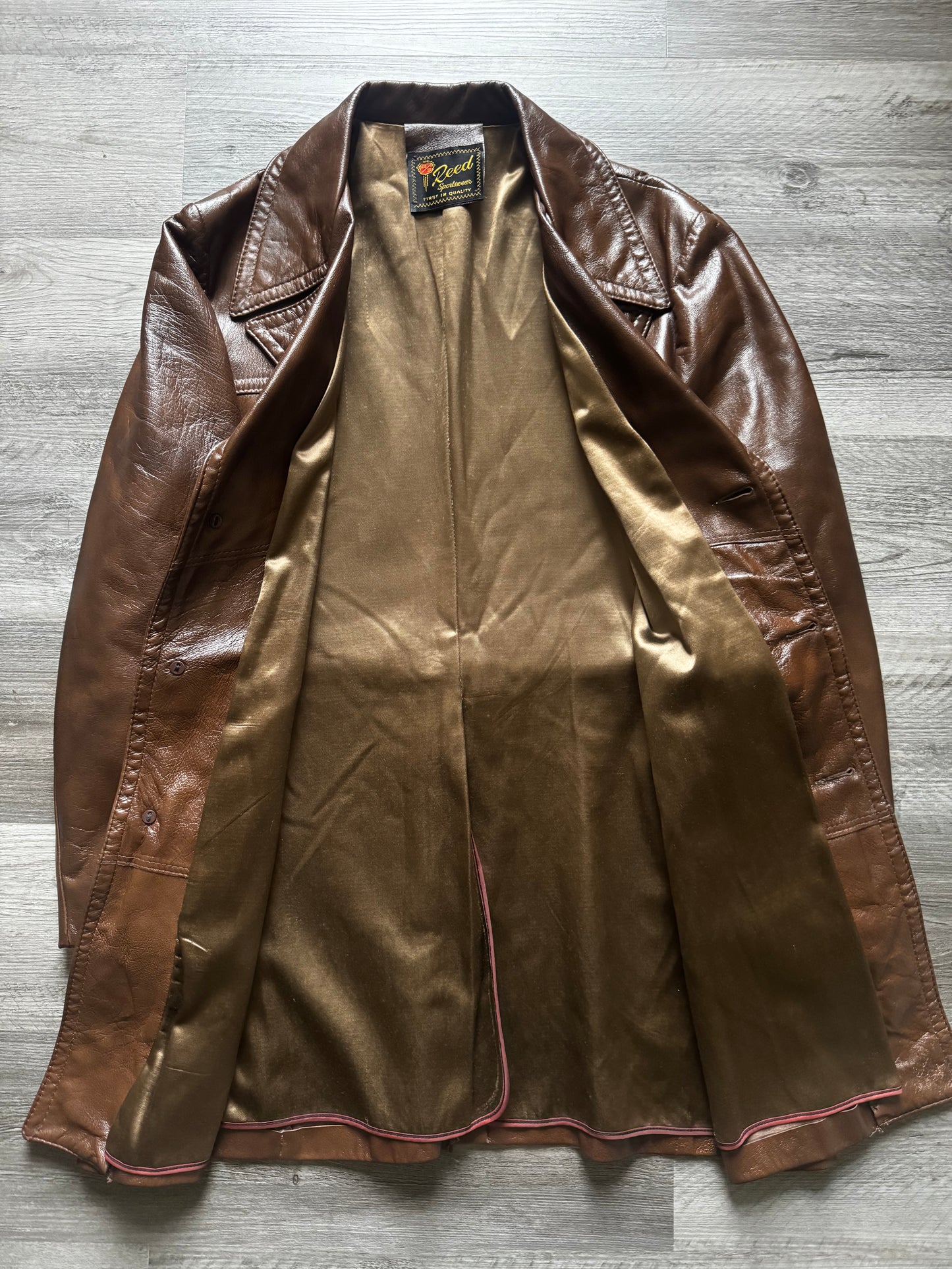 Vintage 70’s Reed’s Sportwear Leather Jacket