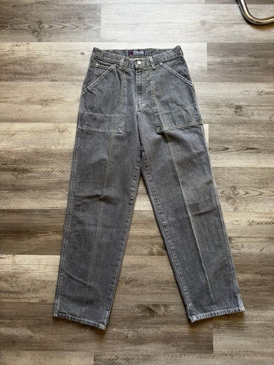 Vintage 90’s Structure Washed Gray Denim (31)